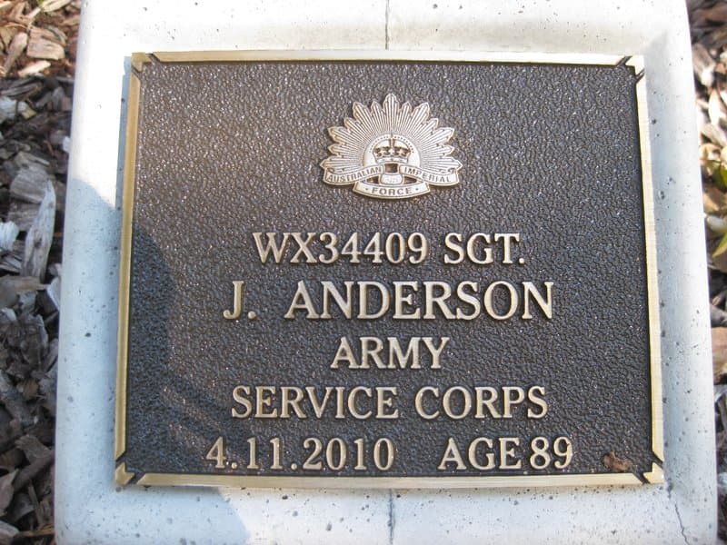 John ANDERSON gravestone photograph 1