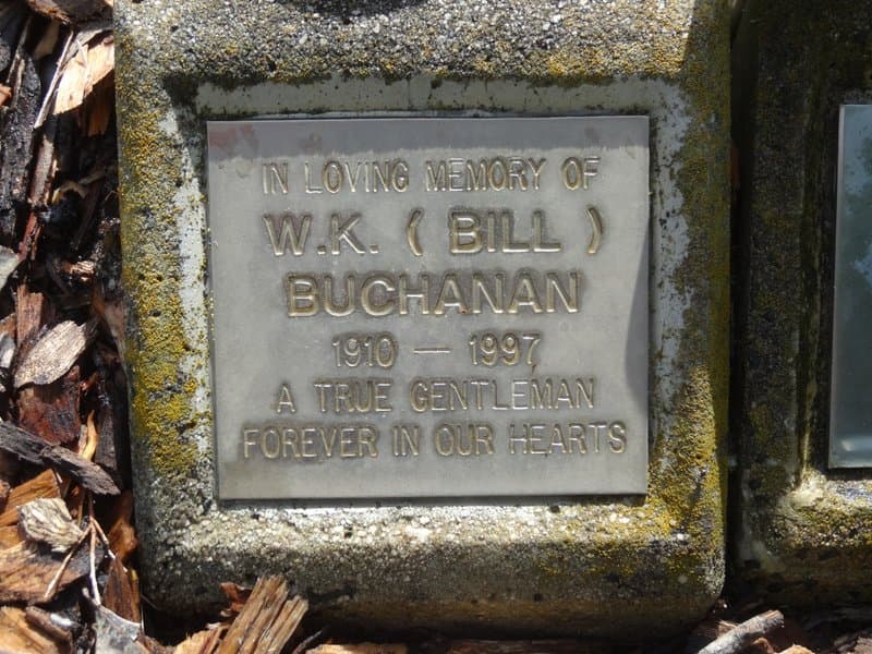 William Knight BUCHANAN gravestone photograph 1