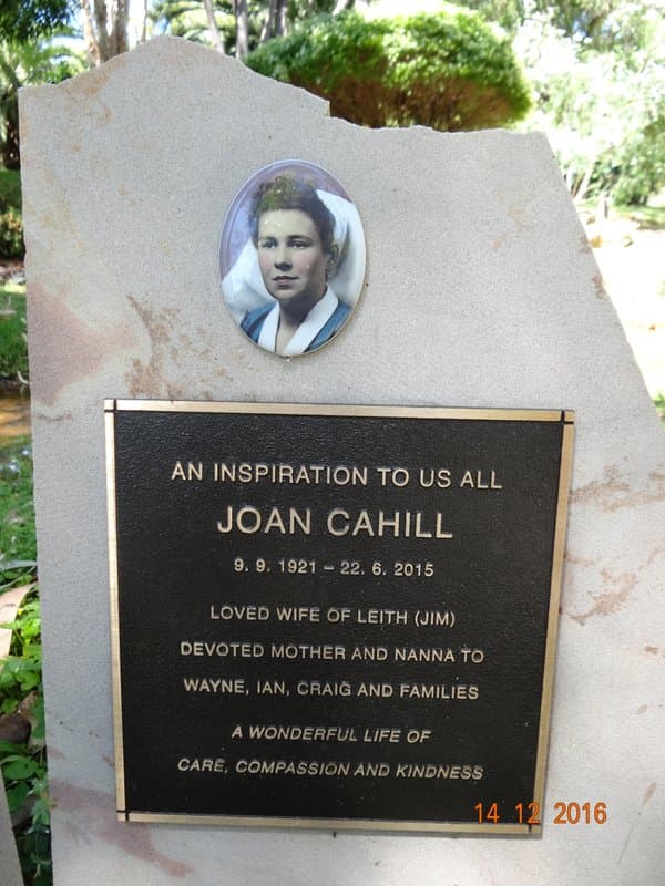 Leith \ CAHILL gravestone photograph 1