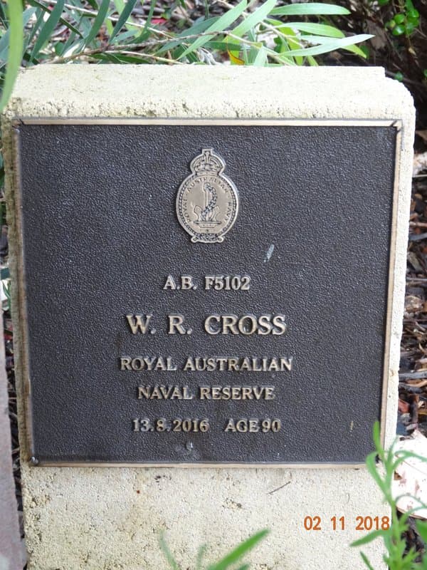 William Robert CROSS gravestone photograph 1