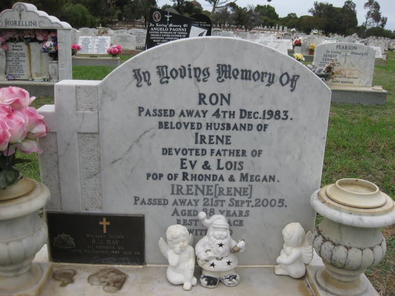 Ronald Jack DAY gravestone photograph 1