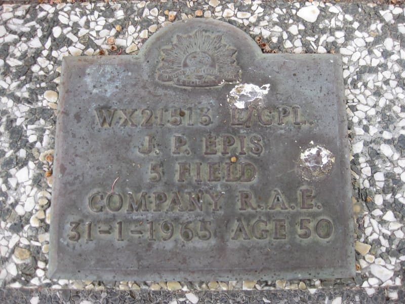 James Philip EPIS gravestone photograph 1