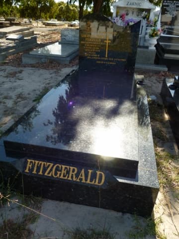 Laurence Joseph FITZGERALD gravestone photograph 1