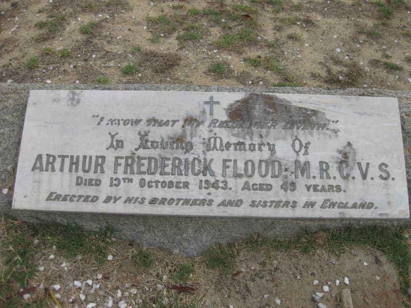 Arthur Frederick FLOOD gravestone photograph 1