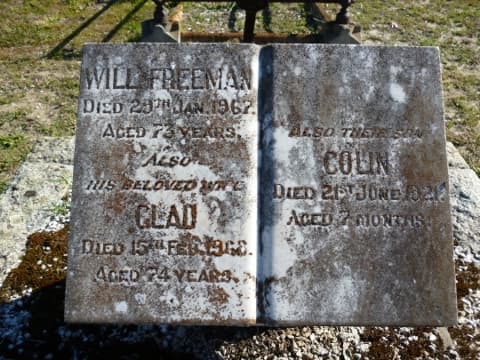 William Norman FREEMAN gravestone photograph 1