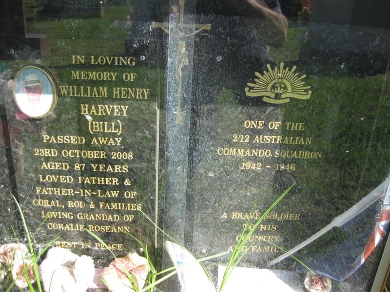 William Henry HARVEY gravestone photograph 1