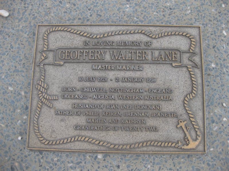 Geoffrey Walter LANE gravestone photograph 1