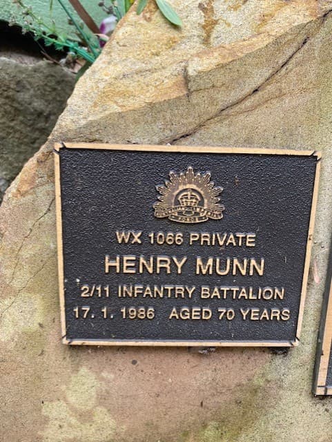 Henry MUNN gravestone photograph 1