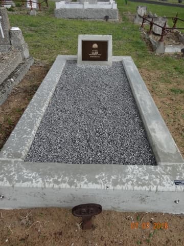 Alfred Arthur NASH gravestone photograph 2