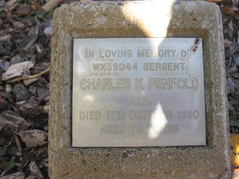 Charles Keith PENFOLD gravestone photograph 1