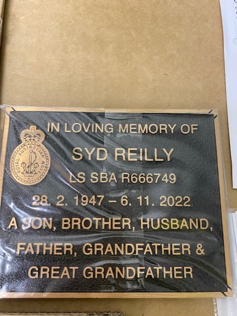 Francis Sydney \ REILLY gravestone photograph 1