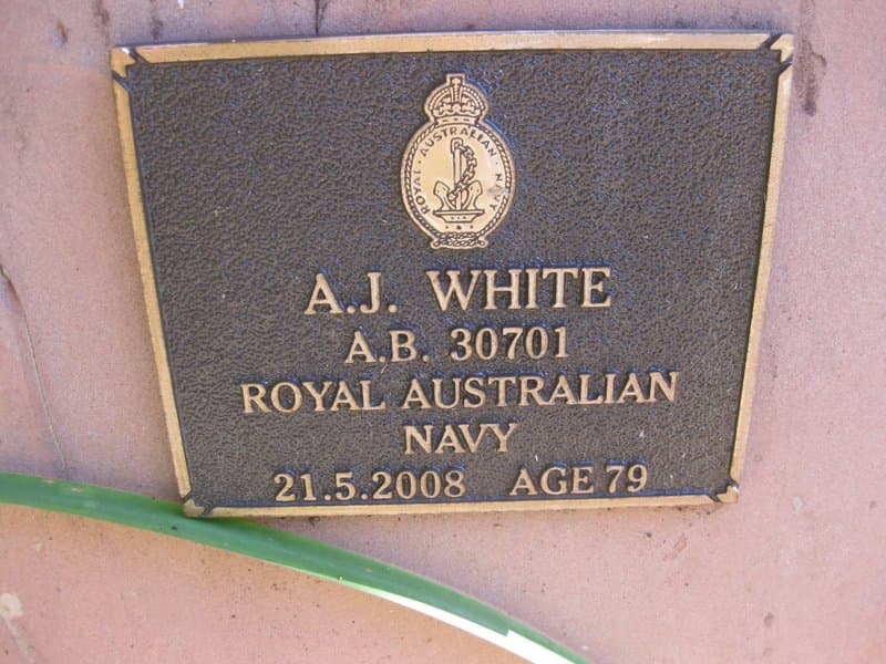Alexander Joseph WHITE gravestone photograph 1