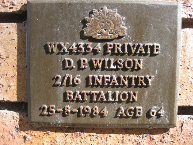 Dennis Patrick WILSON gravestone photograph 1